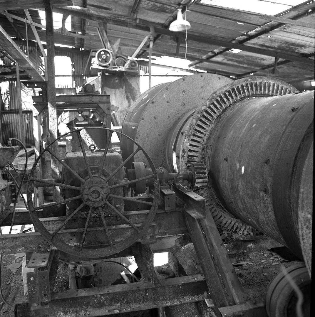 Trommel etc Mawstone Mine May 1977